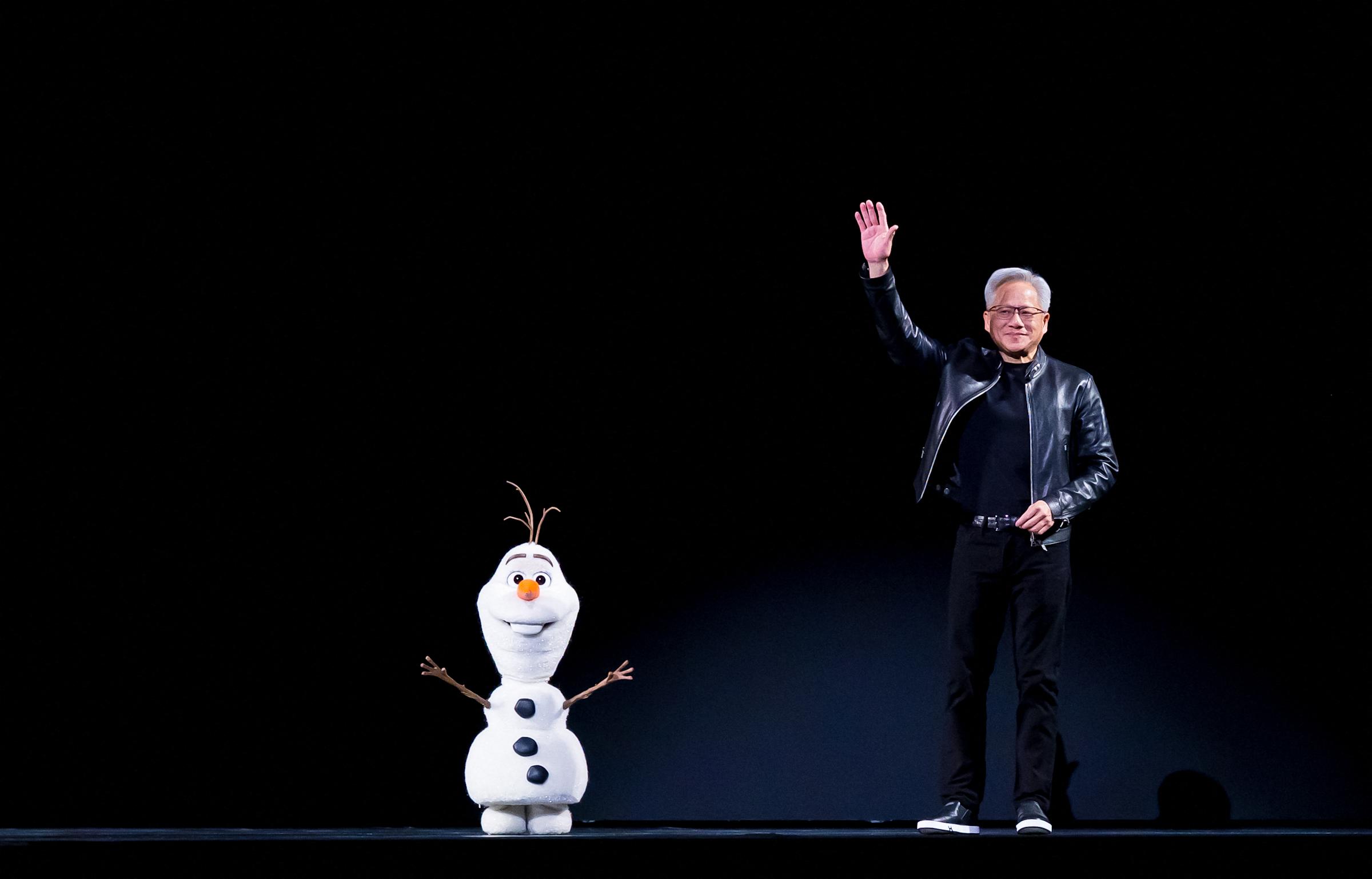 Nvidia CEO Jensen Huang discusses AGI