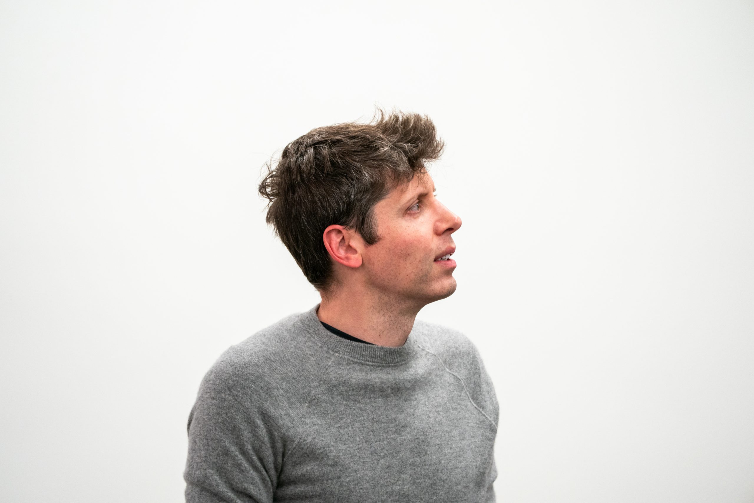 Sam Altman at the Stargate AI data center