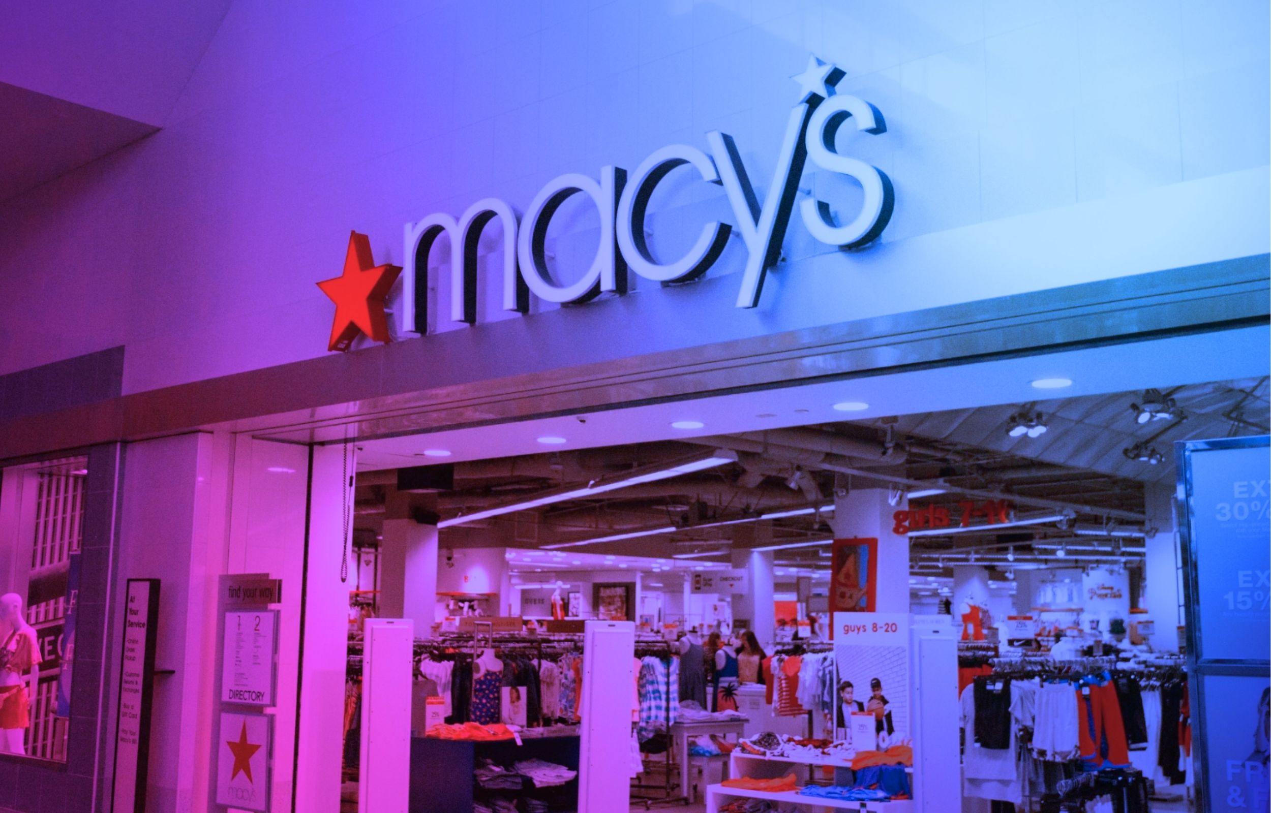 Macy's storefront
