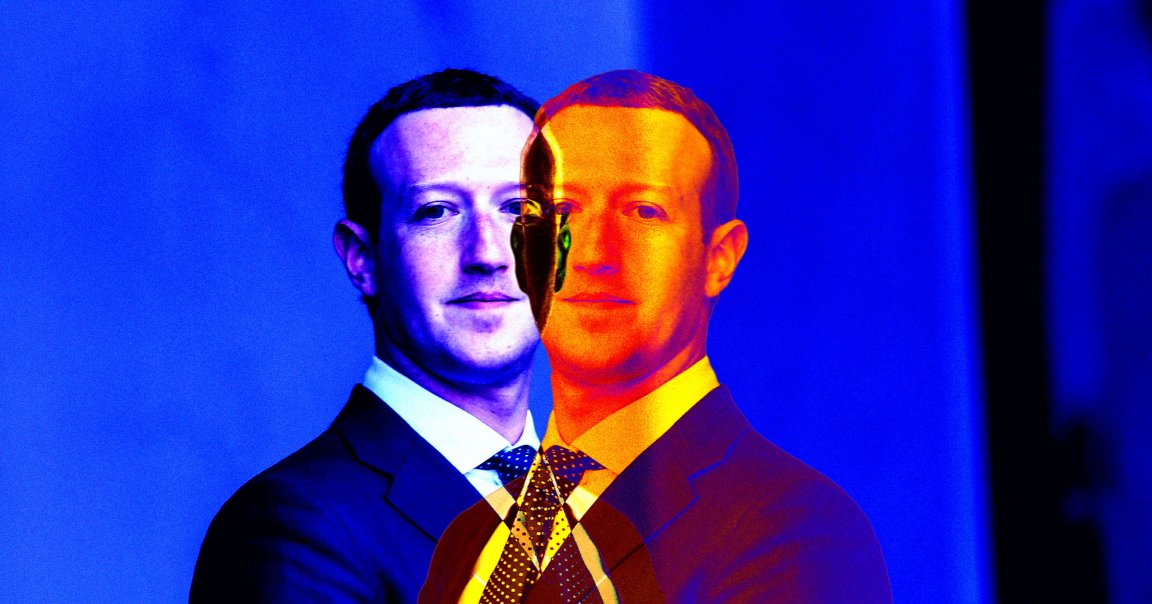 Meta AI clone of Mark Zuckerberg concept