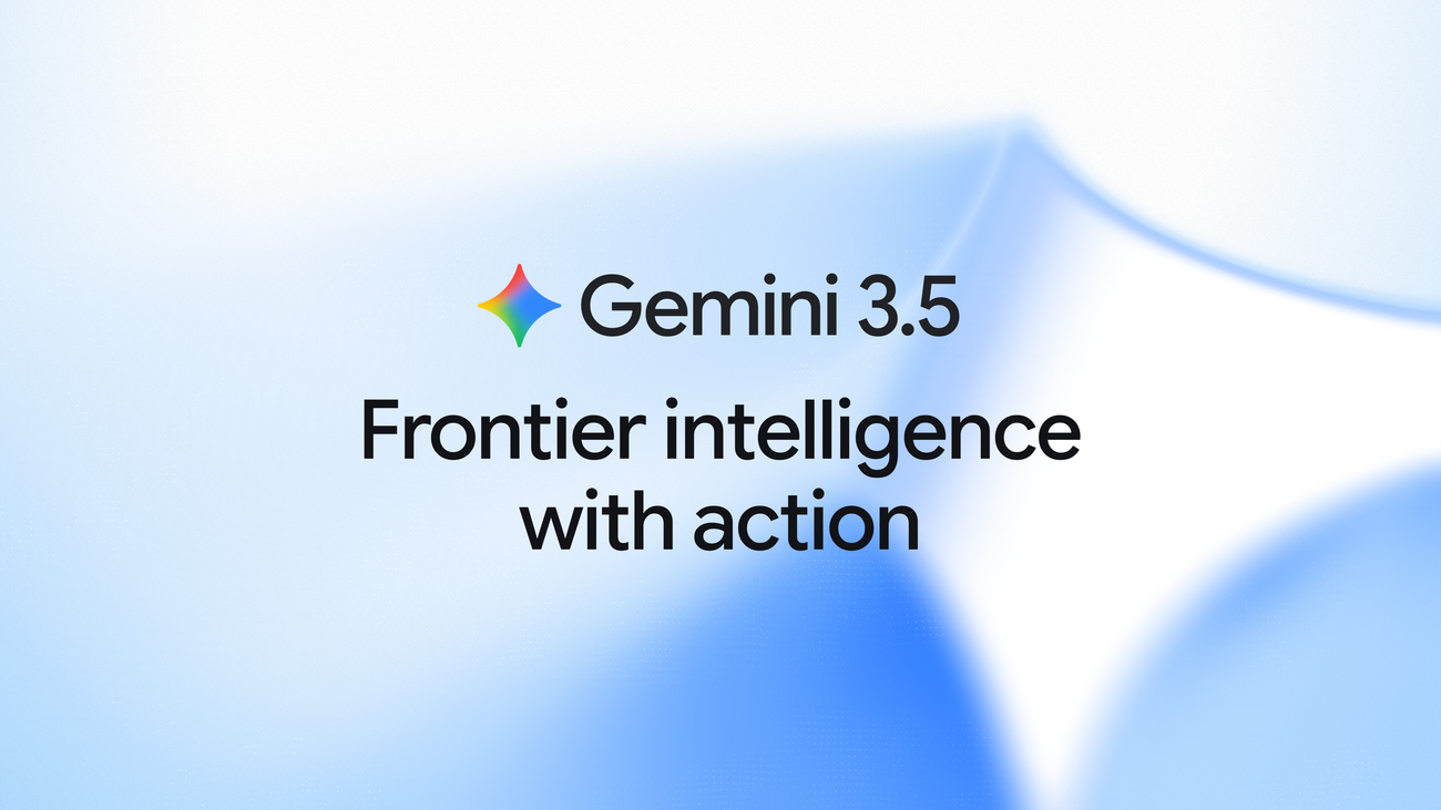 Gemini 3.5 announcement graphic