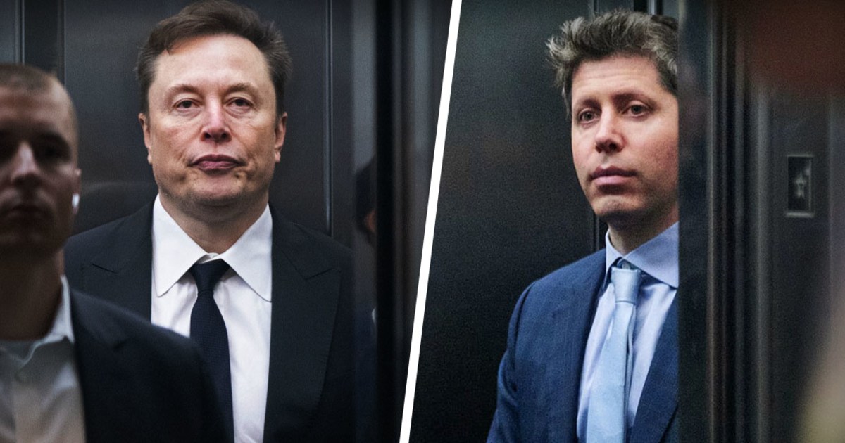 Elon Musk and Sam Altman